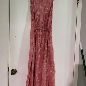 Apt. 9 Pink Floral Maxi Dress